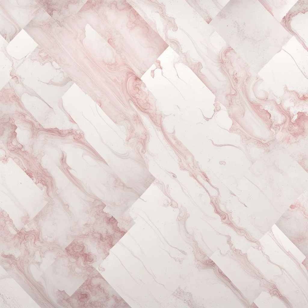 White & Light-Pink Grunge Marble-Tile Texture.