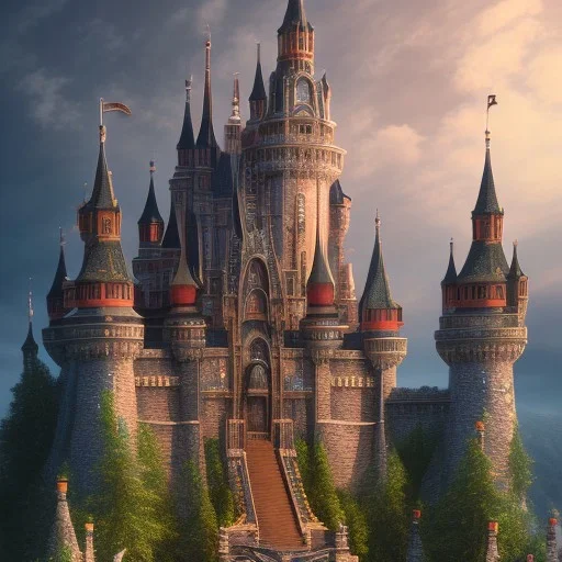 Castle, --s 8000000, cinematic lighting, intricate details, ultra realistic style, 8k resolution