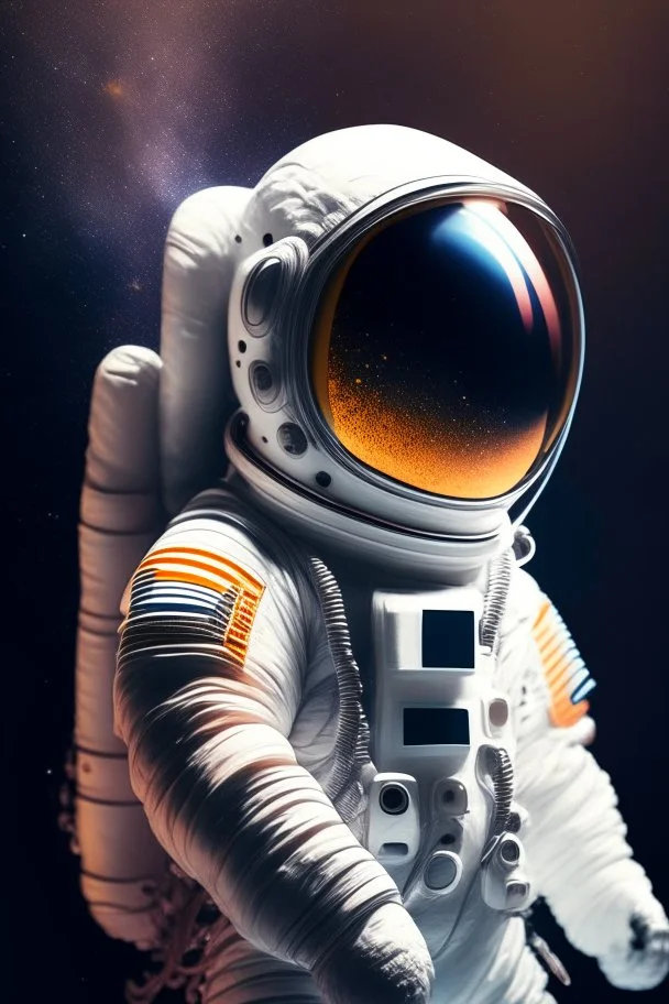 An astronaut according to the uploaded photo