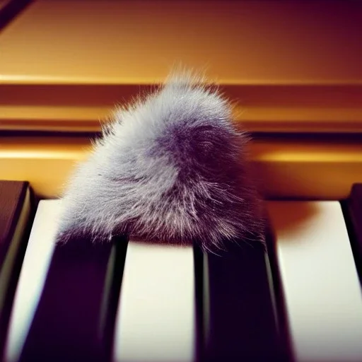 Photo of A furry piano