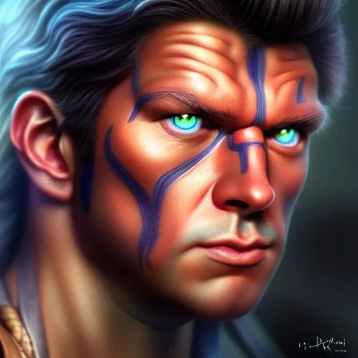 ultra detailed portrait of Robin , extremely detailed digital painting, extremely detailed face,crystal clear eyes, in the style of robert e howard and pablo oliveira and Ken Kelley and Keith Parkinson ,mystical colors,perfectly centered image, perfect composition, rim light, beautiful lighting,8k, stunning scene, raytracing