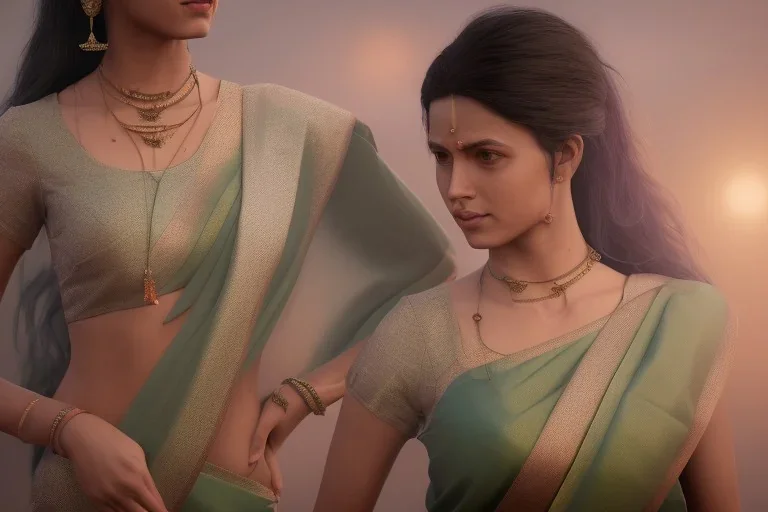 full body photo of a girl in saree i,hyperrealistic,detailed,8k,cinematic