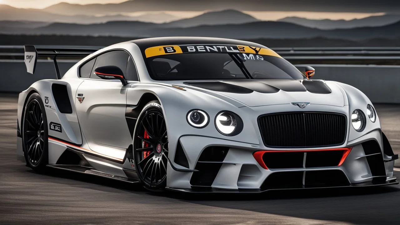 bentley M3 GTR if luxury car , desktop wallpaper, 4K, Cinematic,