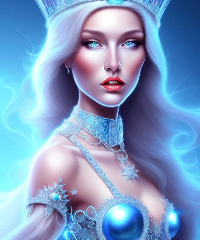 Ice crystal queen full image