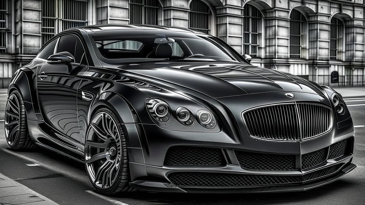 Cross between bentley and a mustang