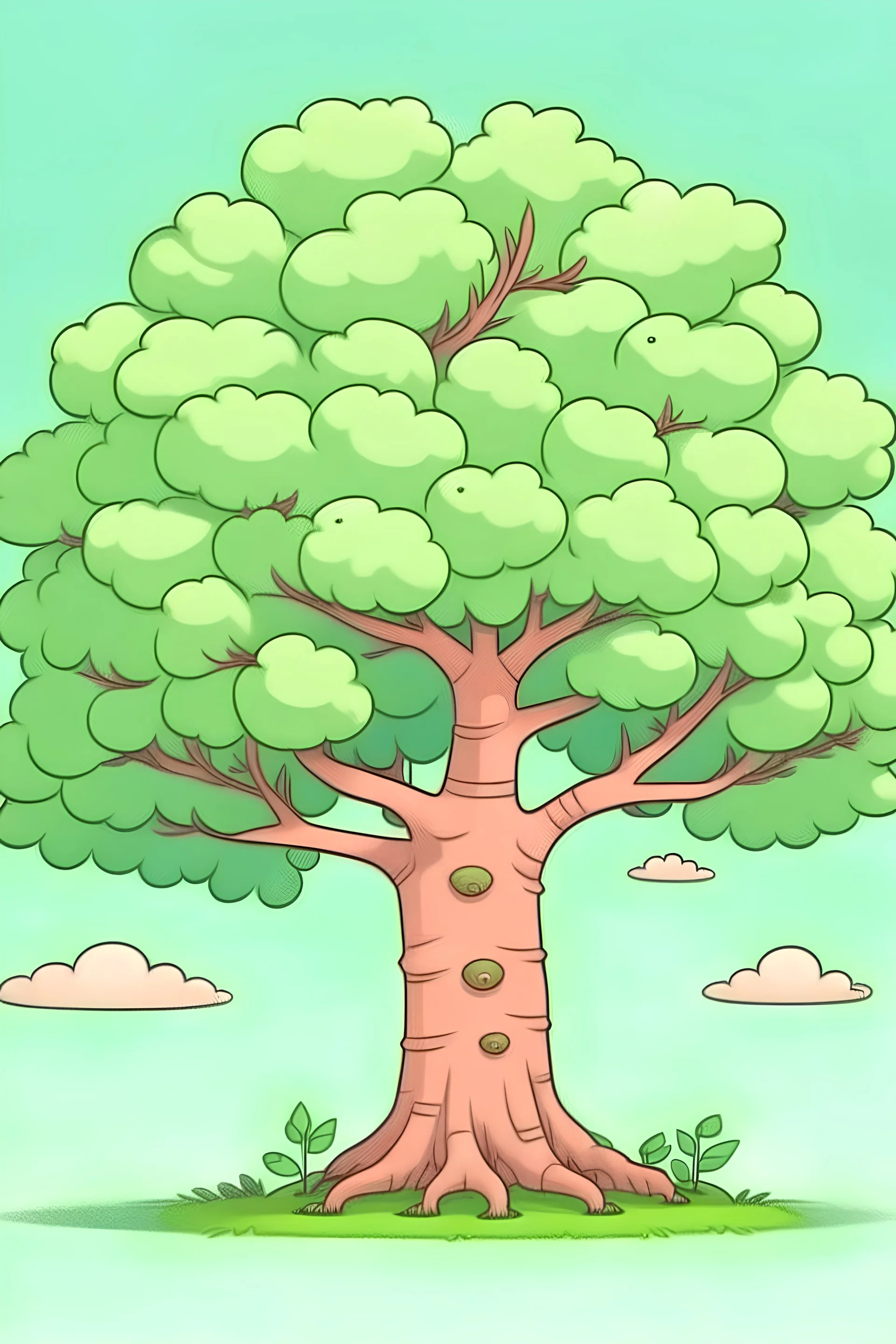 a cute tree