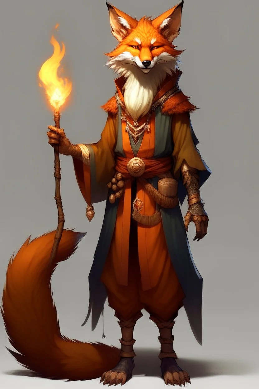 fox of nine tails humanoid warlock dnd