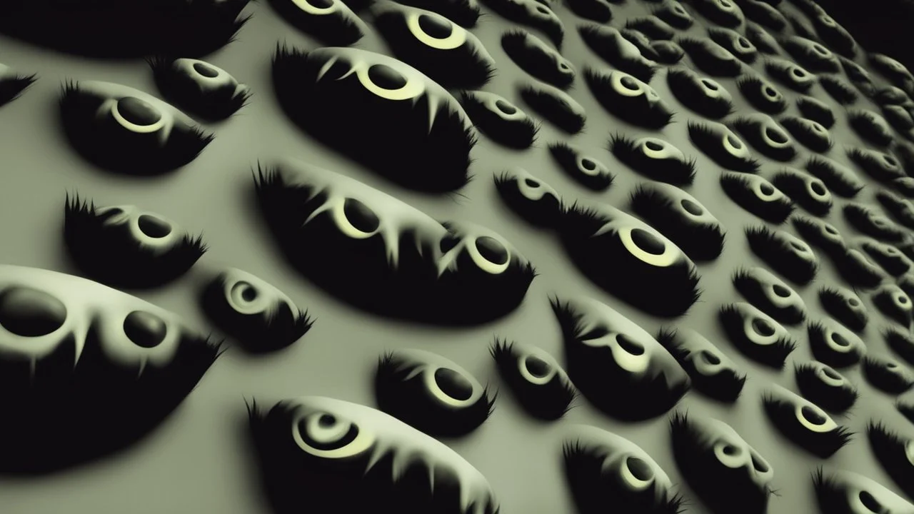 اعين مخيفه تخرج من الظلام