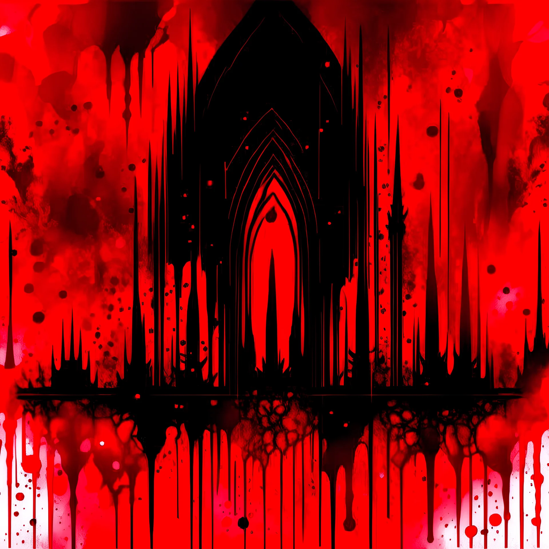Gothic Red ink background