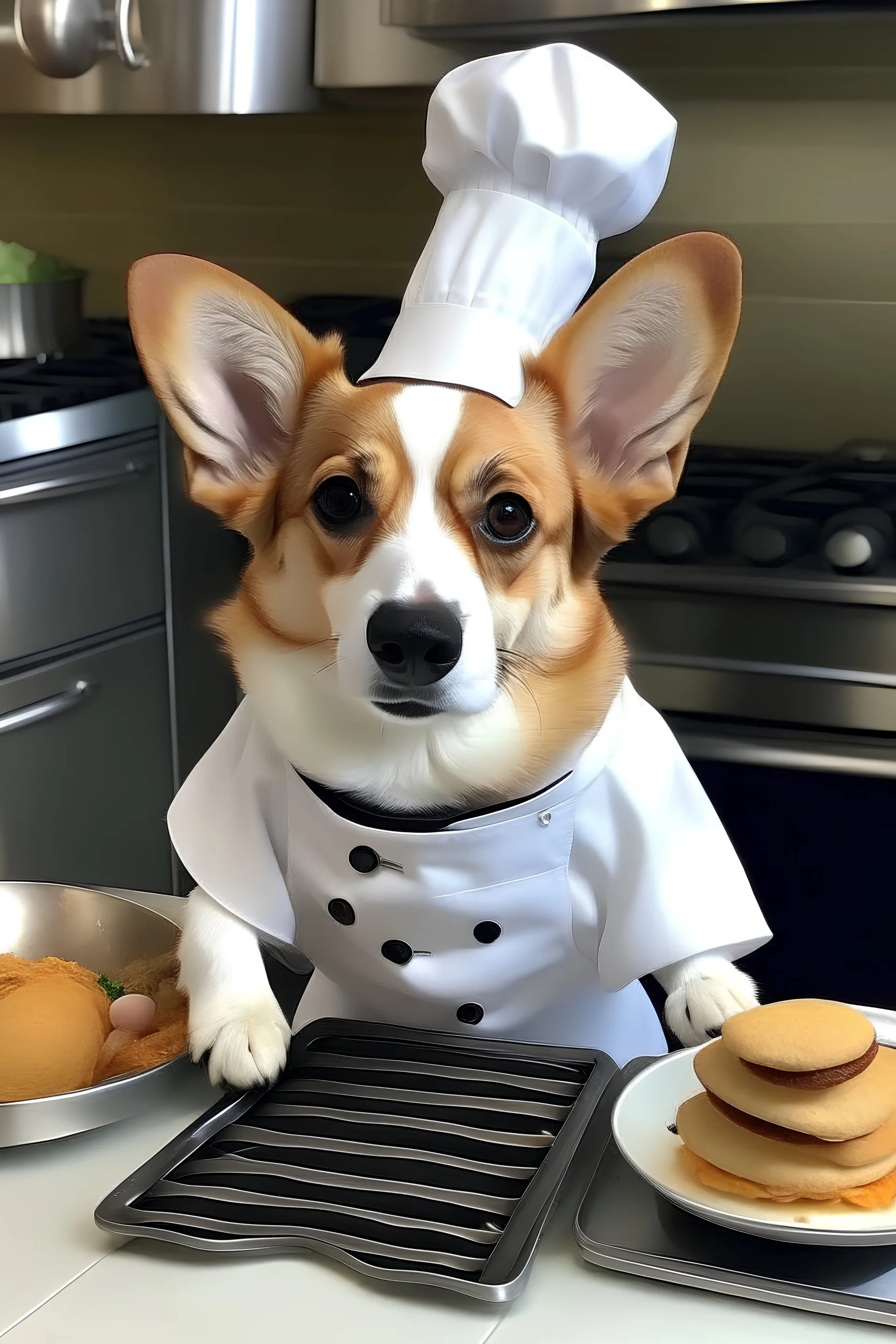 corgi chef