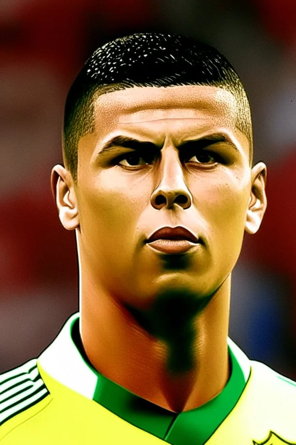 Cristiano Ronaldo Portuguese football player cartoon 2d