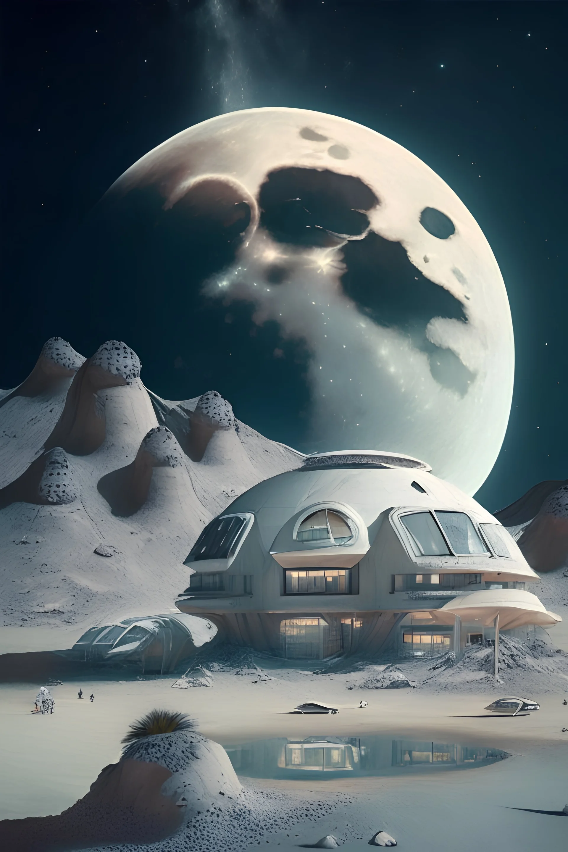 A resort on the moon
