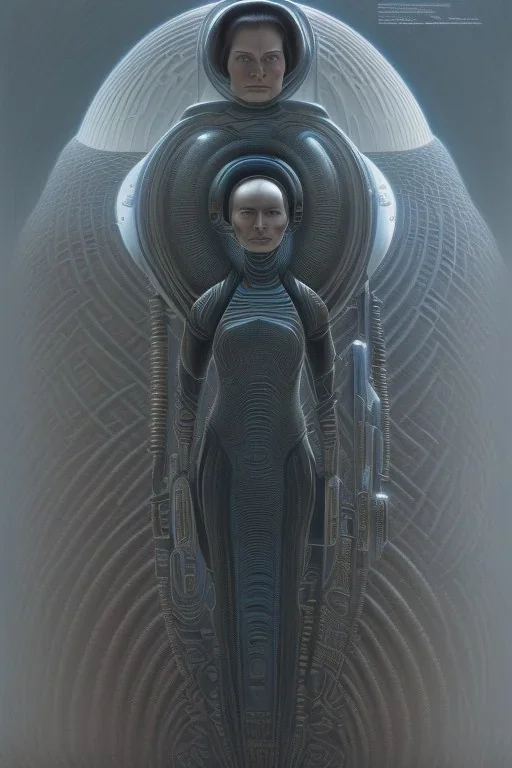 The movie poster for Dune painted by hr giger