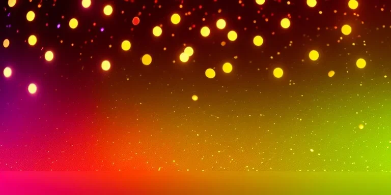 Abstract Christmas bokeh background - gold, pink blurred glitter lights - banner, header, panorama