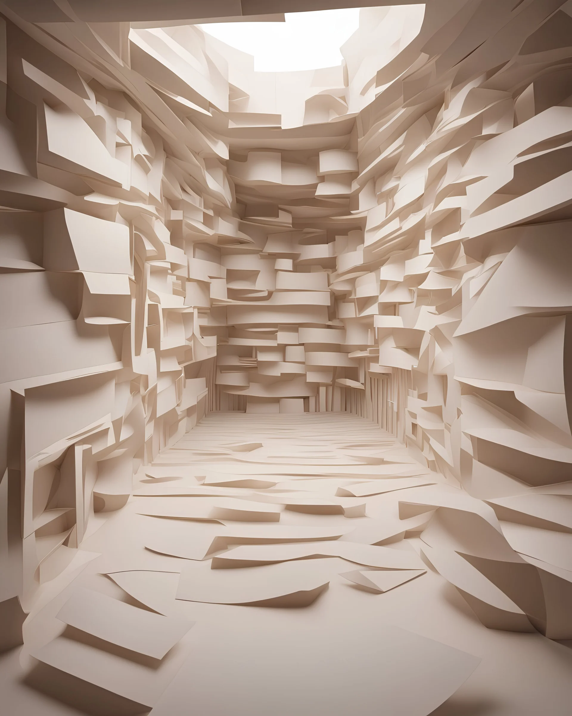 UNA CINTA DE PAPEL QUE FORME UNA FIGURA PARECIDA A UN TEATRO QUE CO CONTENGA PAREDES NI MUCHOS DOBLECES QUE SEA FUNCIONAL SIN PAREDES NADA DE PARESES QUE FORME UN RECTANGULO CON TECHO