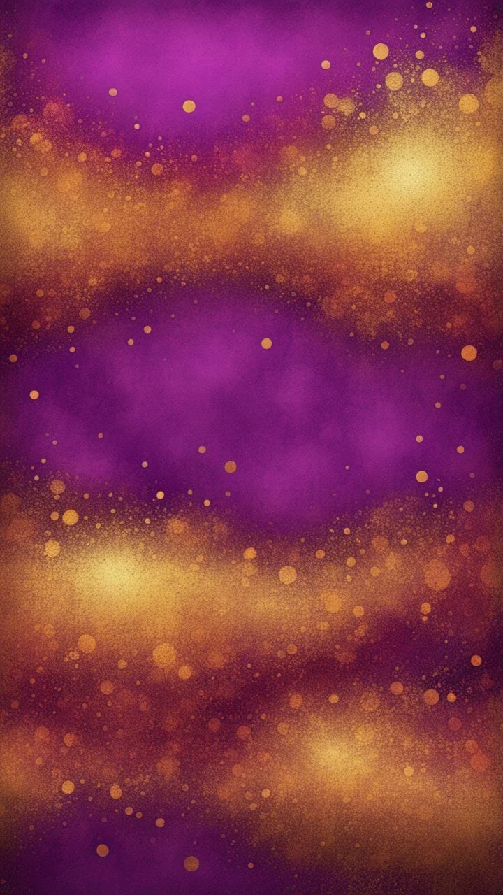 Hyper Realistic Brown-Purple-Maroon-&-Golden Groovy-Retro Grungy Multicolored-Brush-Stokes with glowing-golden-embers Background-Texture