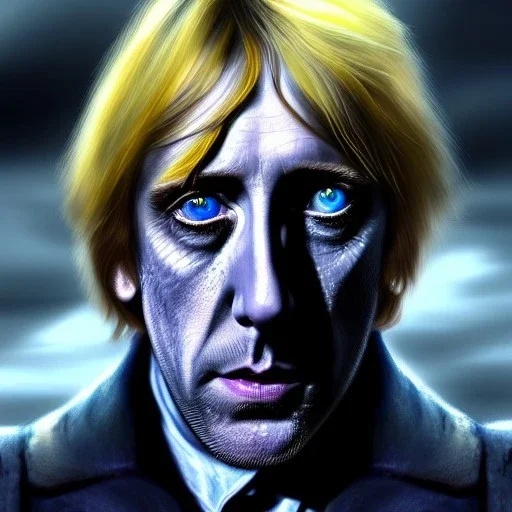 ultra detailed portrait of The Lizard (Rhys Ifans), extremely detailed digital painting, extremely detailed face,crystal clear eyes, in the style of robert e howard and pablo oliveira and Ken Kelley and Keith Parkinson ,mystical colors,perfectly centered image, perfect composition, rim light, beautiful lighting,8k, stunning scene, raytracing