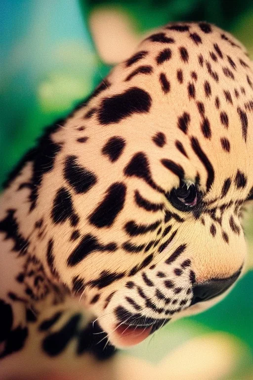 Macro photography, miniature zoo, ultra realistic, highly detailed, Kodak Portra 400, 16k, grainy, full frame