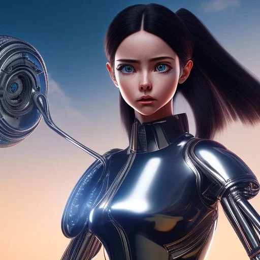 Alita battle angel in battle