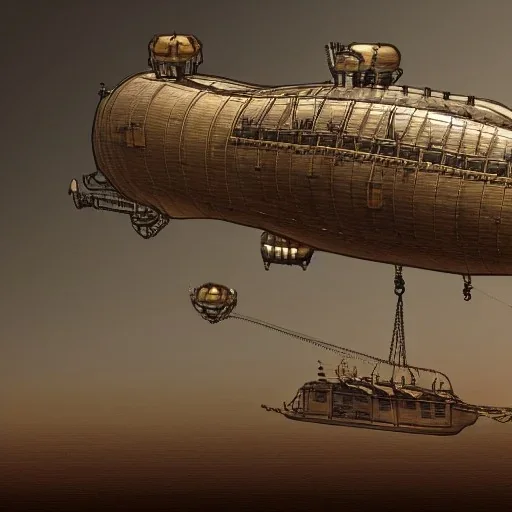 Steampunk Airship