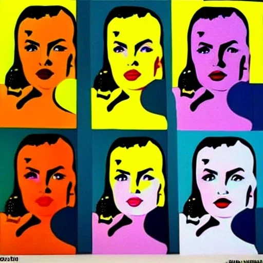 woman pop art