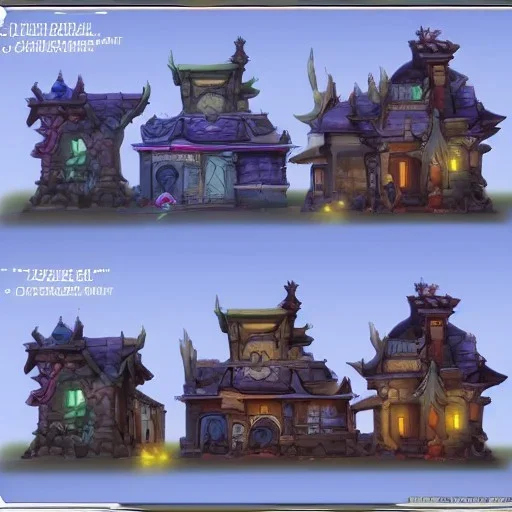 Torchlight 2 architecture concept in overwatch