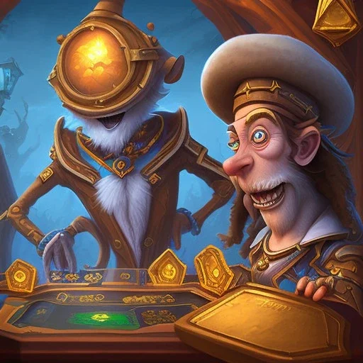 hearthstone card game hyper realistic tim burton