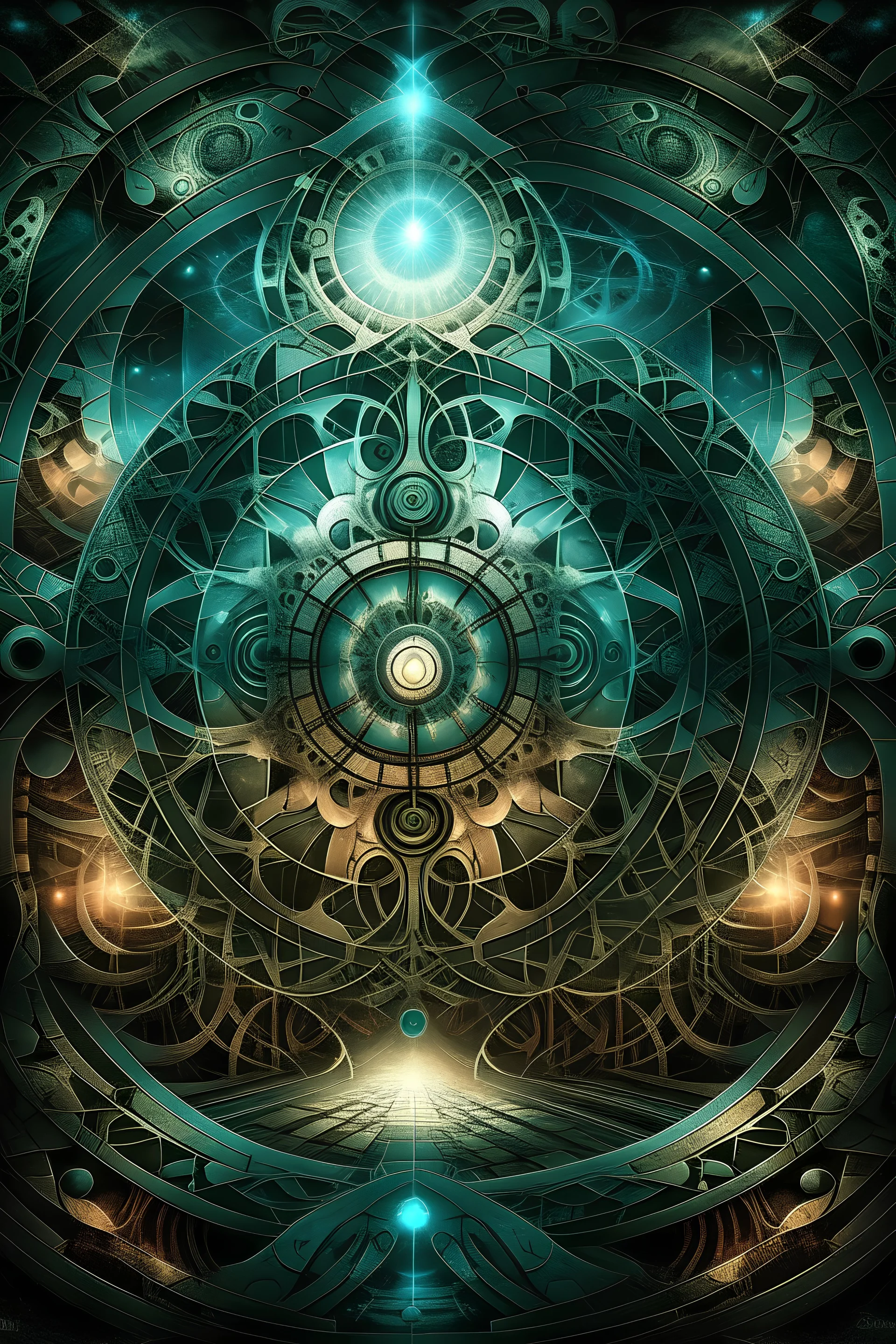 seven gates trance art