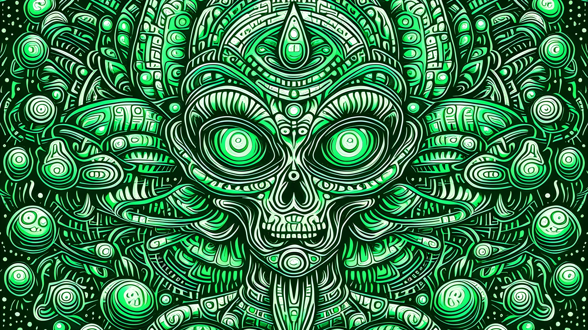 Hypnotic patten alien mean