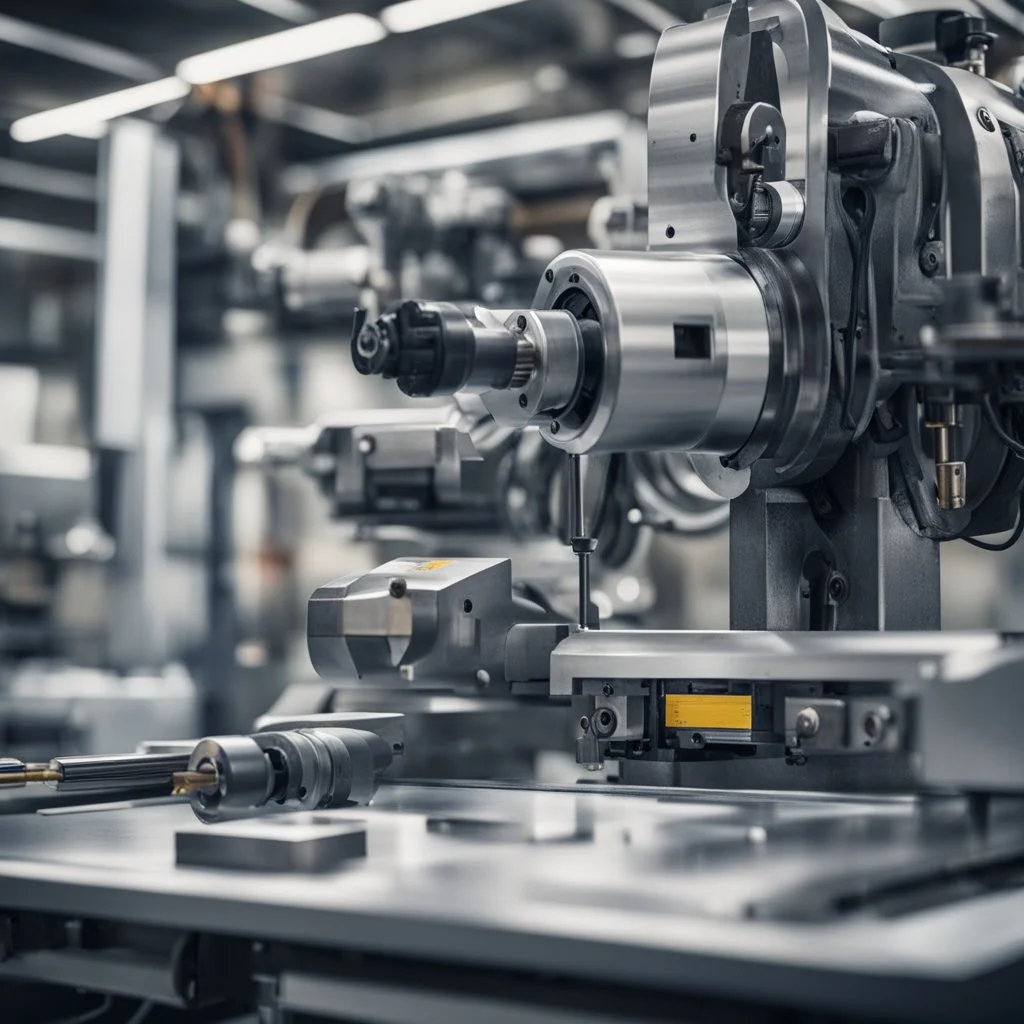 a machine tool that is talking and helping the operator