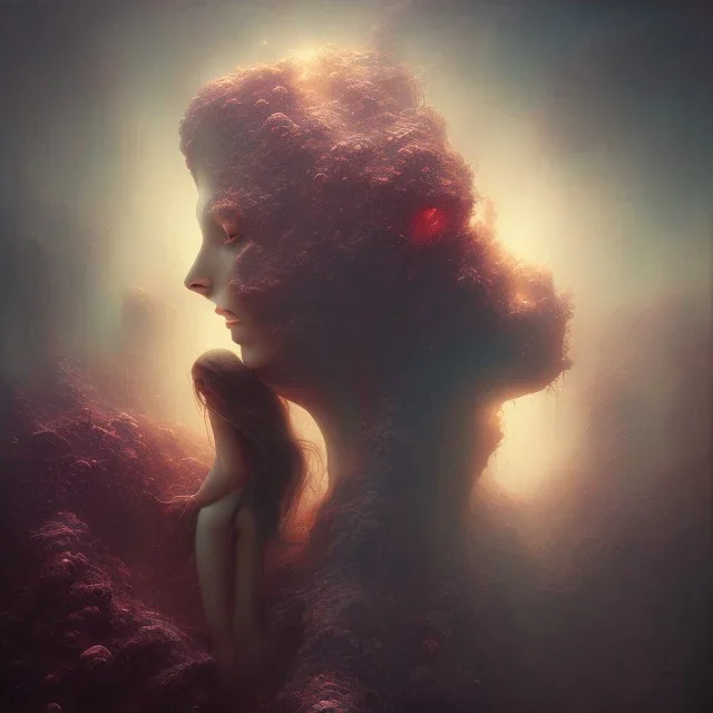 superhero, woman, photographer. oil on canvas, volumetric lighting, beksinski