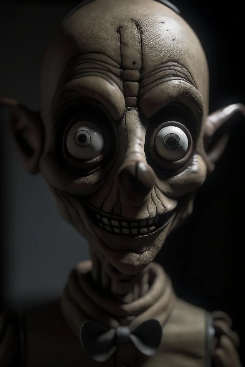 Portrait of a Scary animatronic