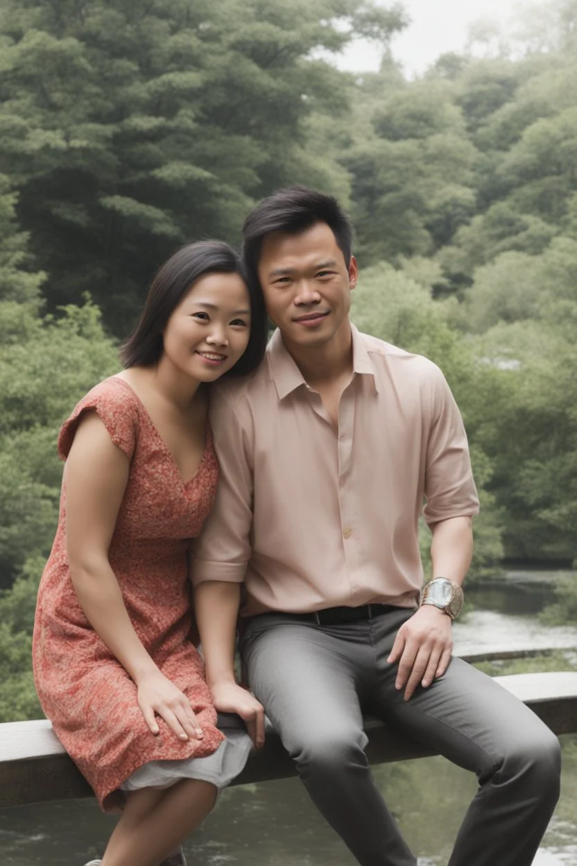 Pinay Female Pilipino and Male Belgium Couple.