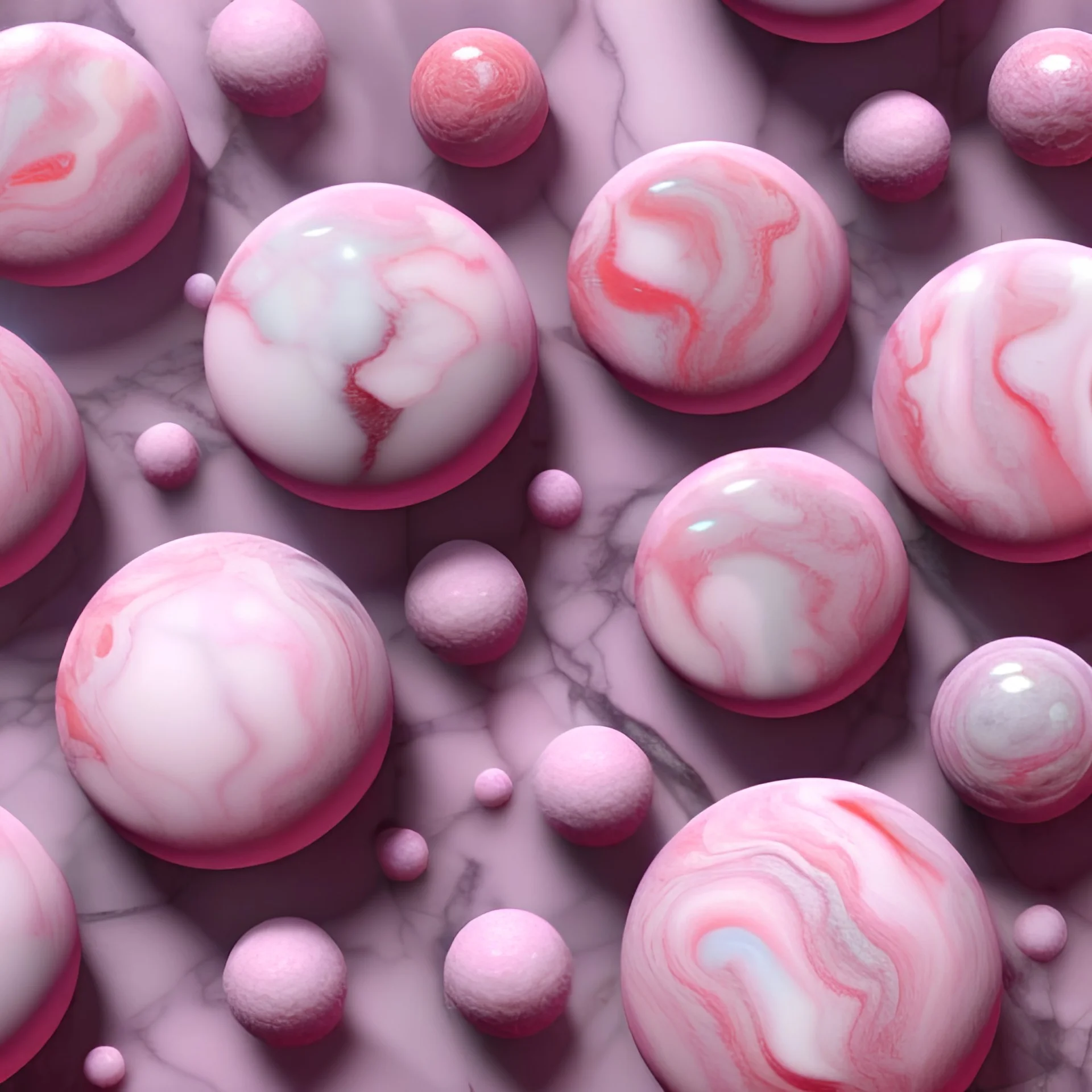 Light pink swirling marble texture, HD 4K Unreal Engine 5 bokeh