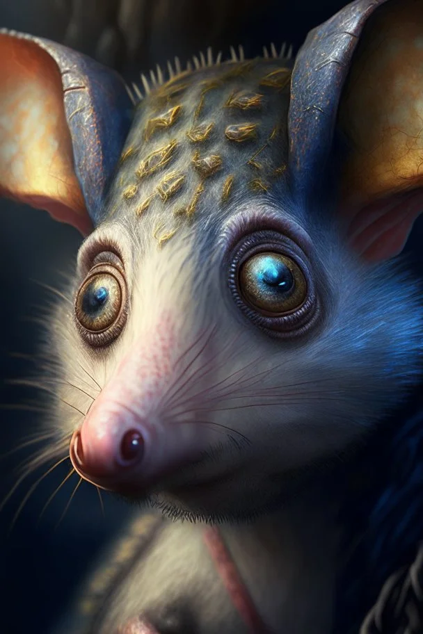 donkey turtle opossum,highly detailed, digital painting, fantasy painting, deviantart artstation, cinematic lighting, charming eyes 3D 16k Full UHD