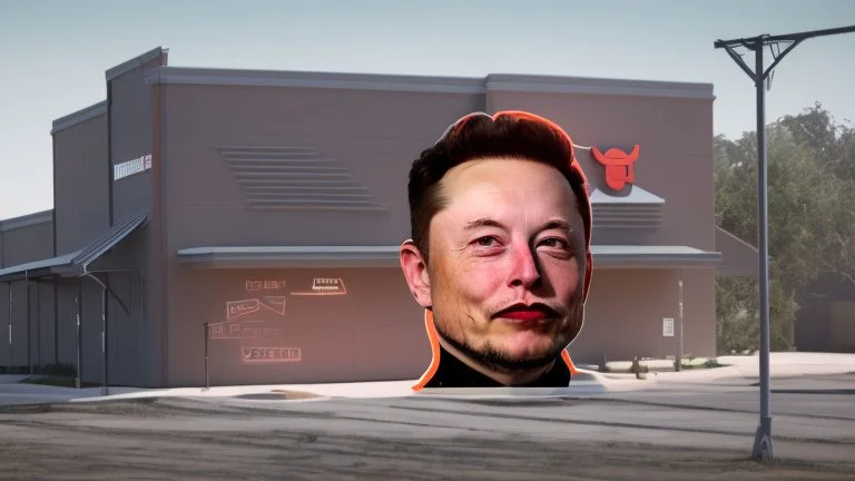 elon musk studies lots of documents written by a crazy lady about popeyes chicken