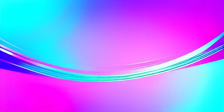 Vector technology abstract background with dynamic amorphous neon vector flowing gradient particle water curve waves and modern pinkcyberpunk.