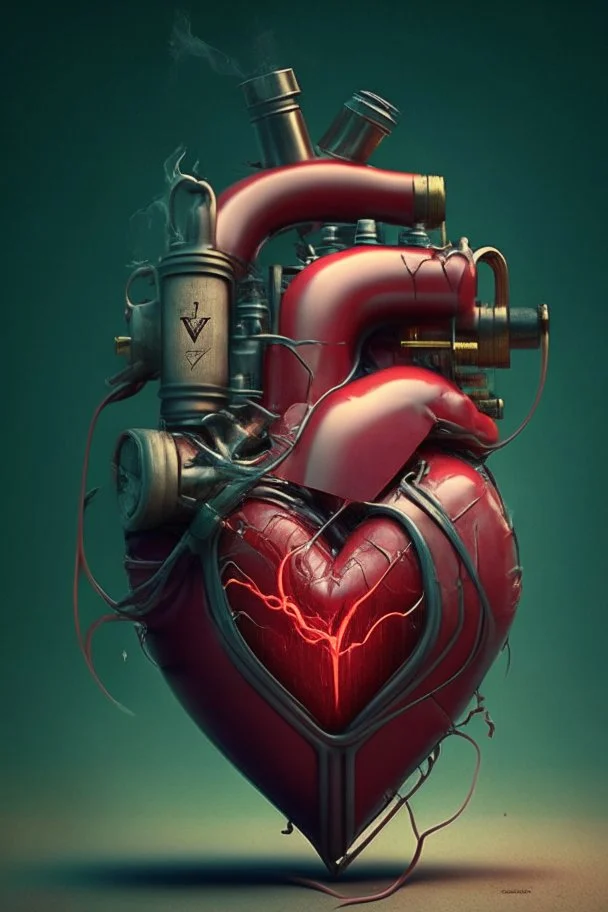 the heart is like a powerful pump