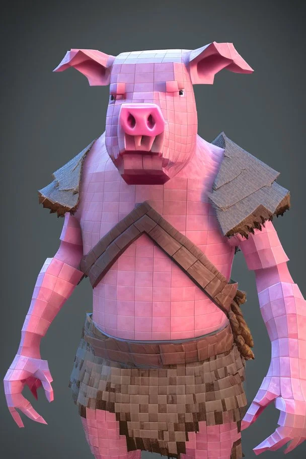 make this pigman a skeleton