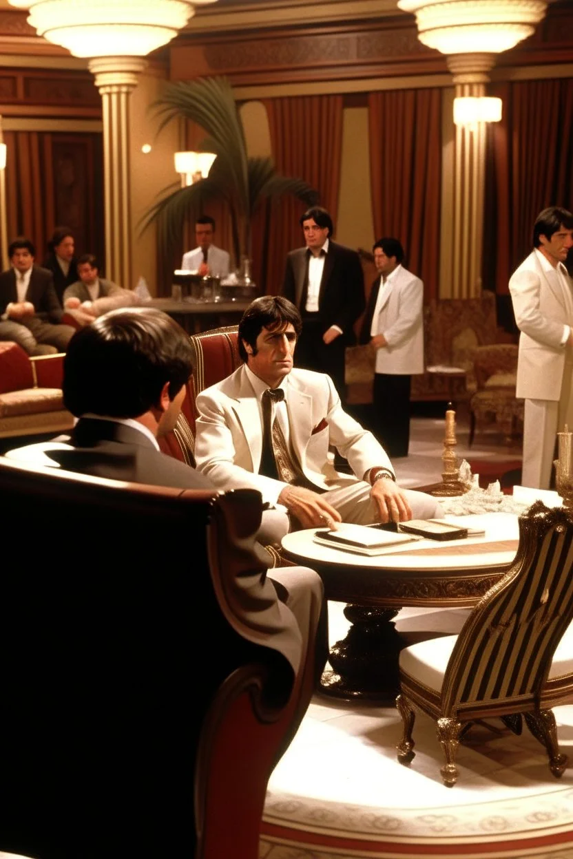 صورة لكواليس تصوير فيلم سكار فيس