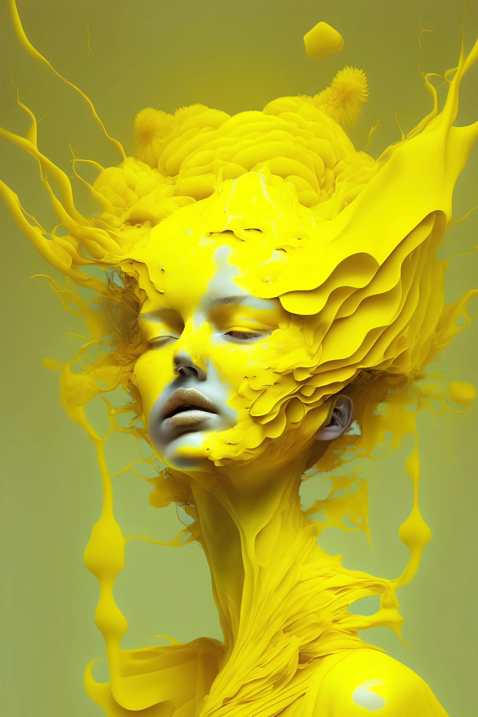 personificacion del color amarillo