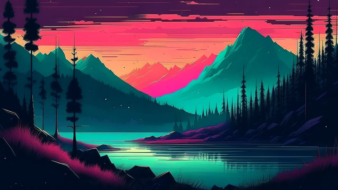 CREATE AN IMAGE based on the style of Alena Aenami