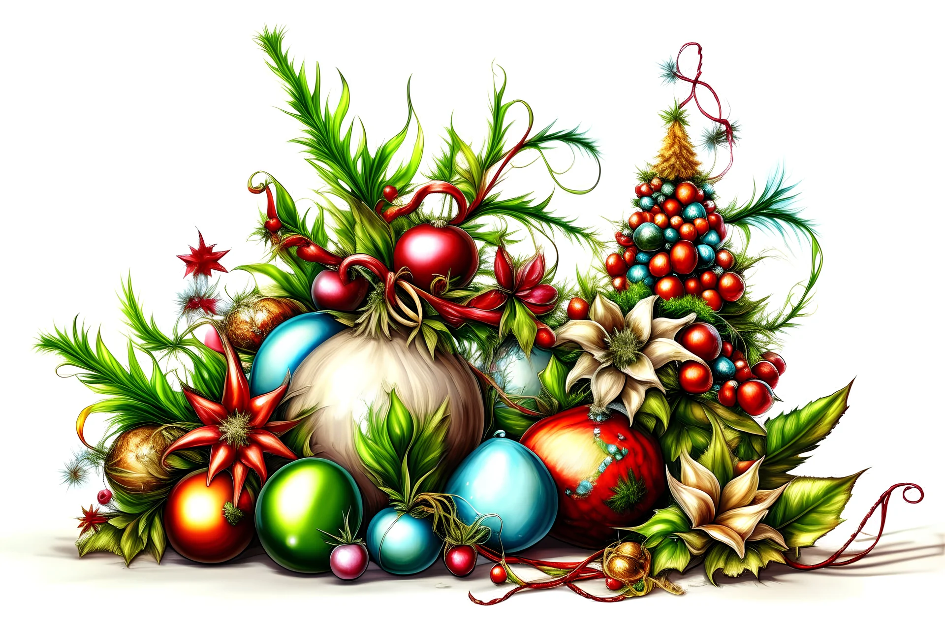Merry Christmas, clipart