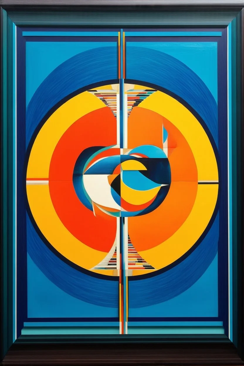 carved from prophecy ; surrealism, optical art; Ilya Bolotowsky