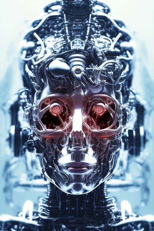 future, cyborg ,head , terminator, brain, men