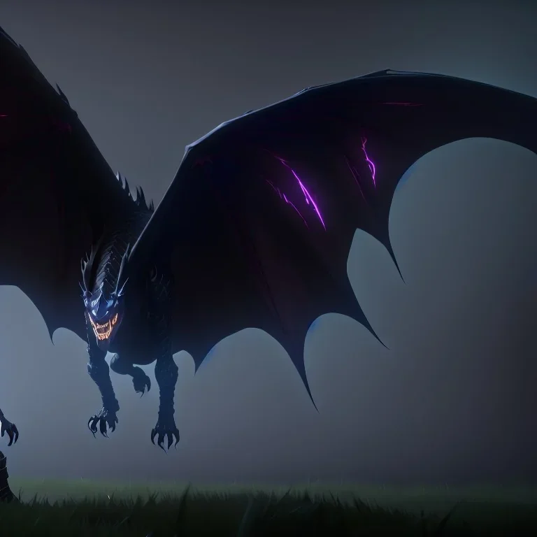 A huge full body black dragon real, 8k,3d,unreal engine 5,blender