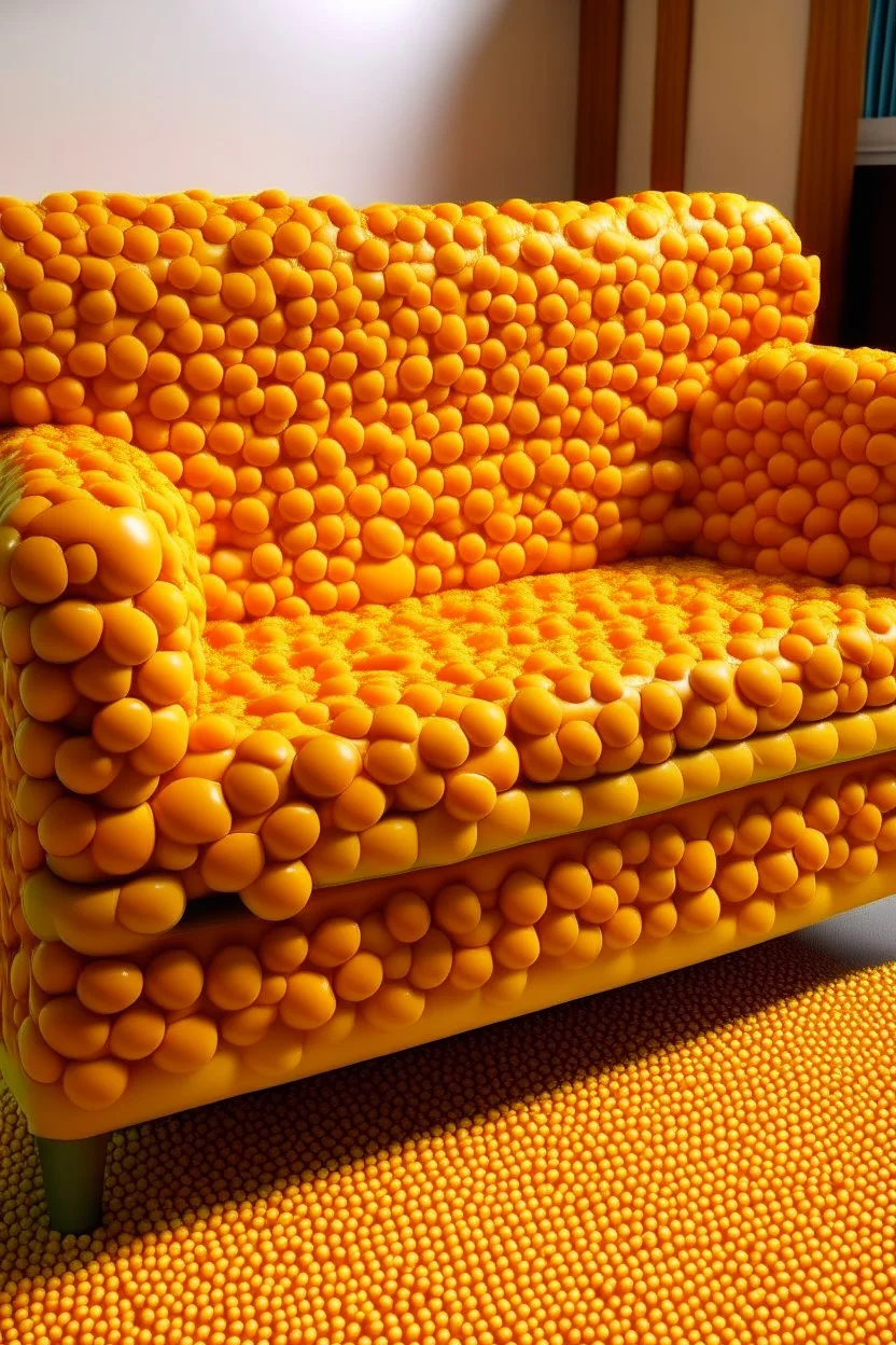 couch made out of hamburger helper