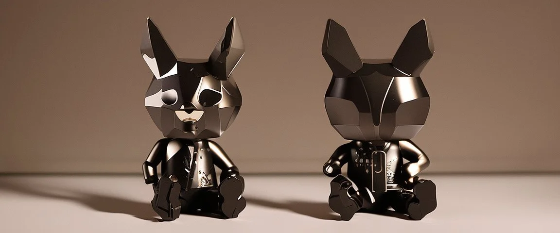 urban vinyl toy by alexander mcqueen