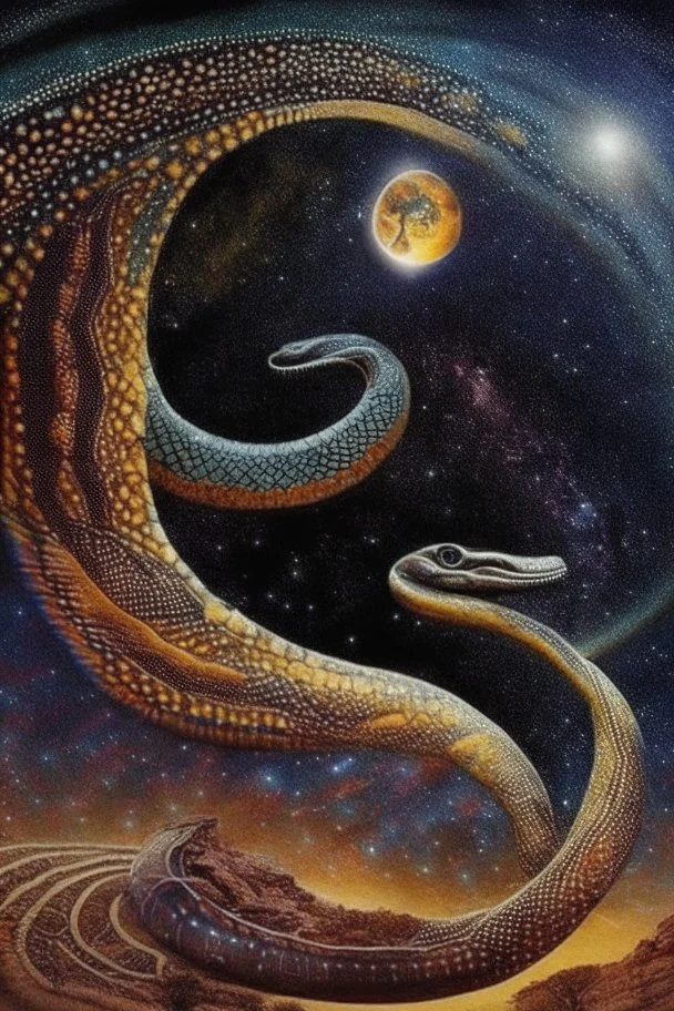 Dreaming Dreamtime Everywhen world-dawn ancestral past ancestral present unfixed in time abiding events serpent