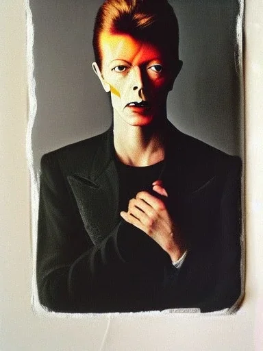 Portrait of bowie by kahlo